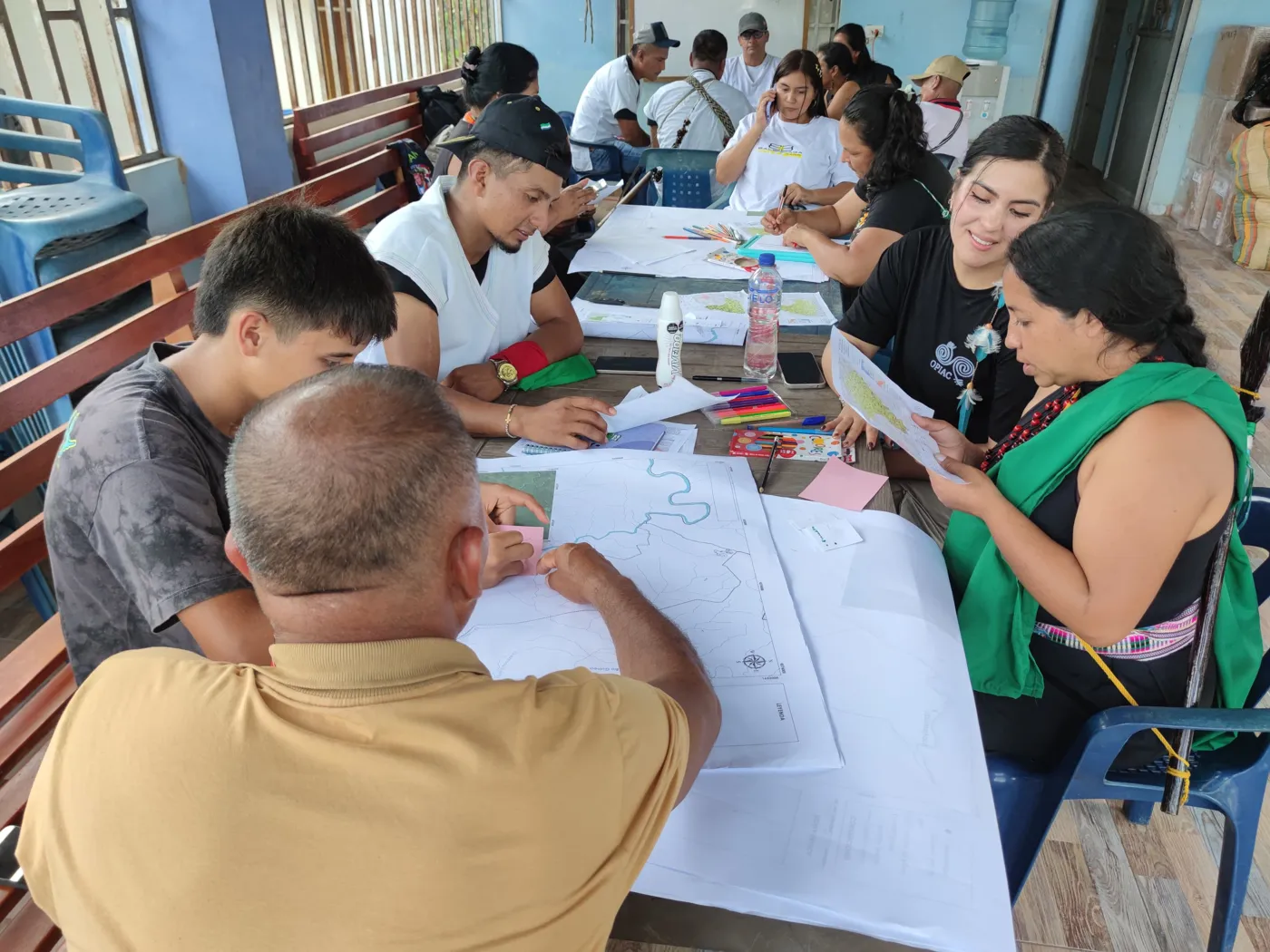 Trabajo sobre los mapas del territorio, 17 de octubre de 2026.