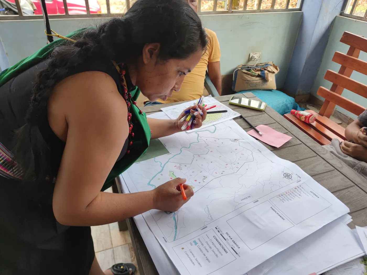 Trabajo sobre los mapas del territorio, 17 de octubre de 2026.