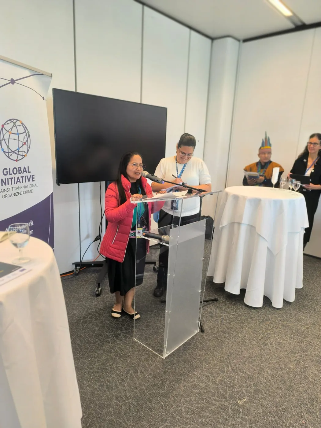 Evento paralelo de Global Initiative, Centro Internacional de Viena.