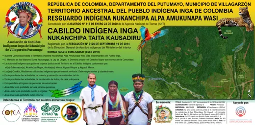 Portada: Valla del territorio