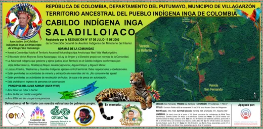 Portada: Valla del territorio